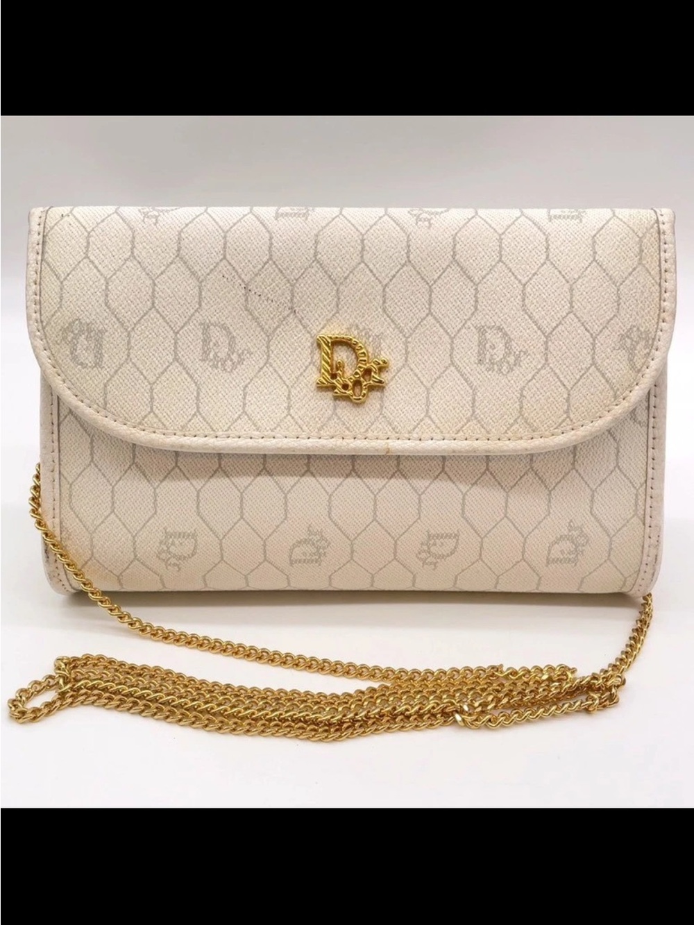 Vintage Dior clutch crossbody purse
